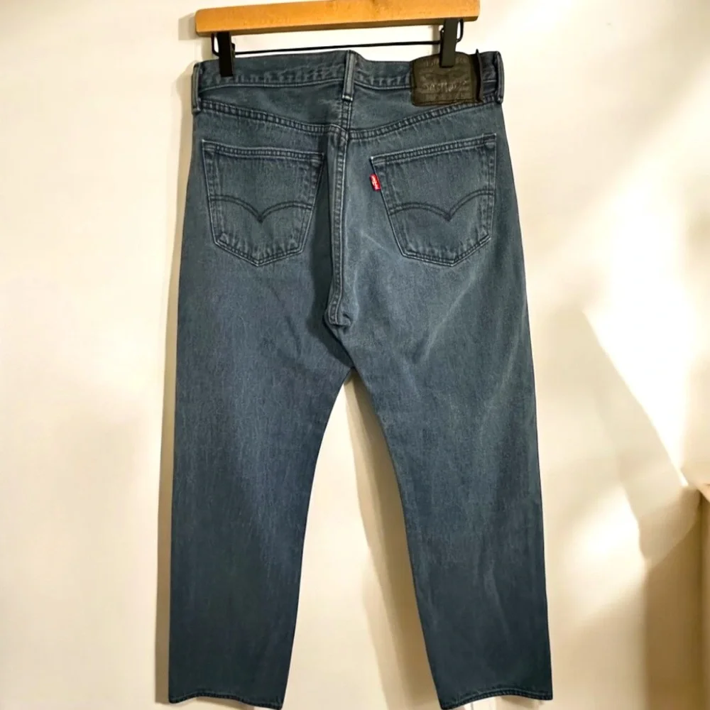 Levi’s 501xx 100% Cotton Made in Mexico Denim Jeans shrunk to 32x29